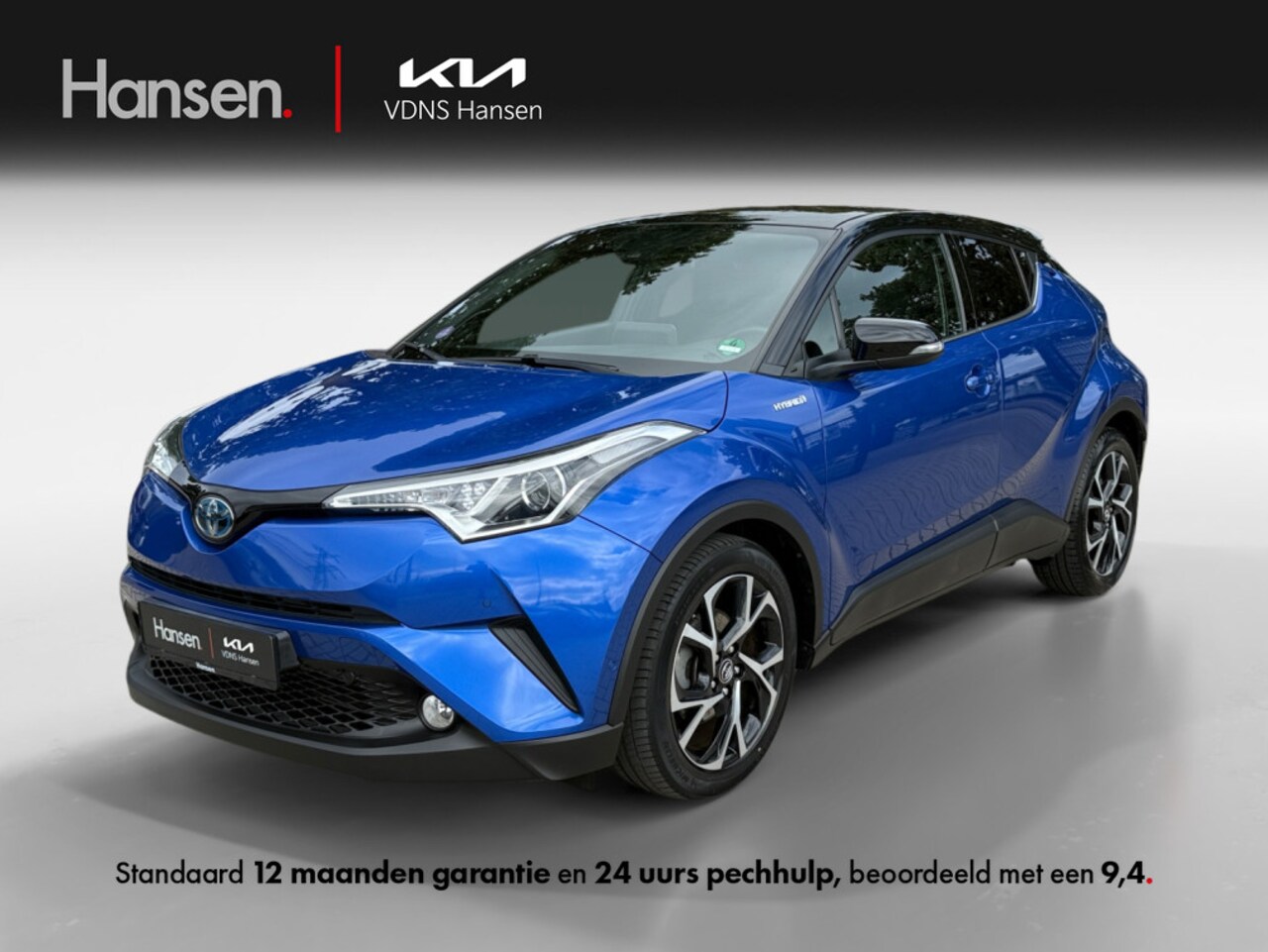 Toyota C-HR - 1.8 Hybrid Bi-Tone I Navi I JBL I Keyless I Camera - AutoWereld.nl
