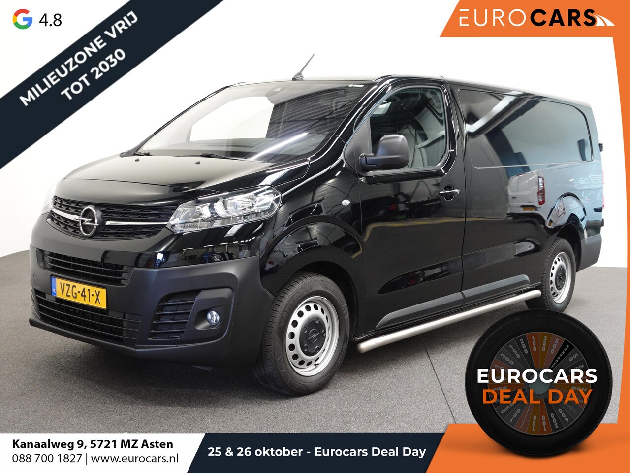 Opel Vivaro - 2.0 CDTI 145PK L3 Automaat Navigatie Carplay Trekhaak Sidebars Airco Cruise control - AutoWereld.nl