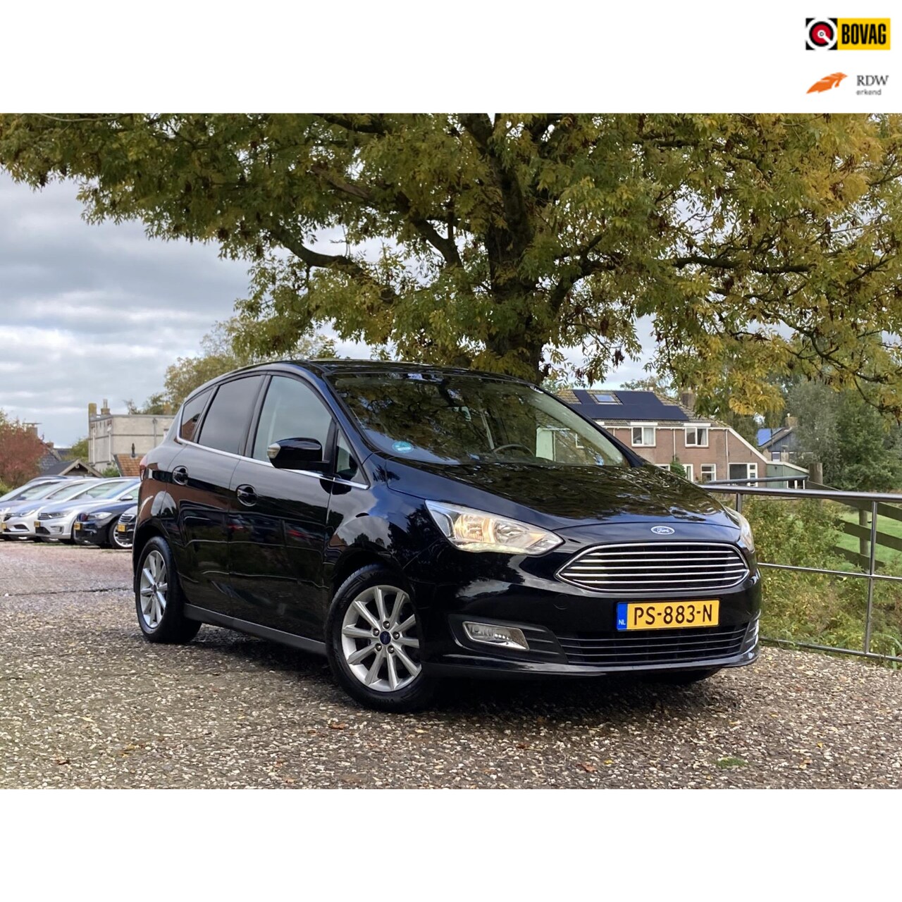 Ford C-Max - 1.0 Titanium | Keyless + Clima + Cruise + Navi nu €7.975,-!! - AutoWereld.nl