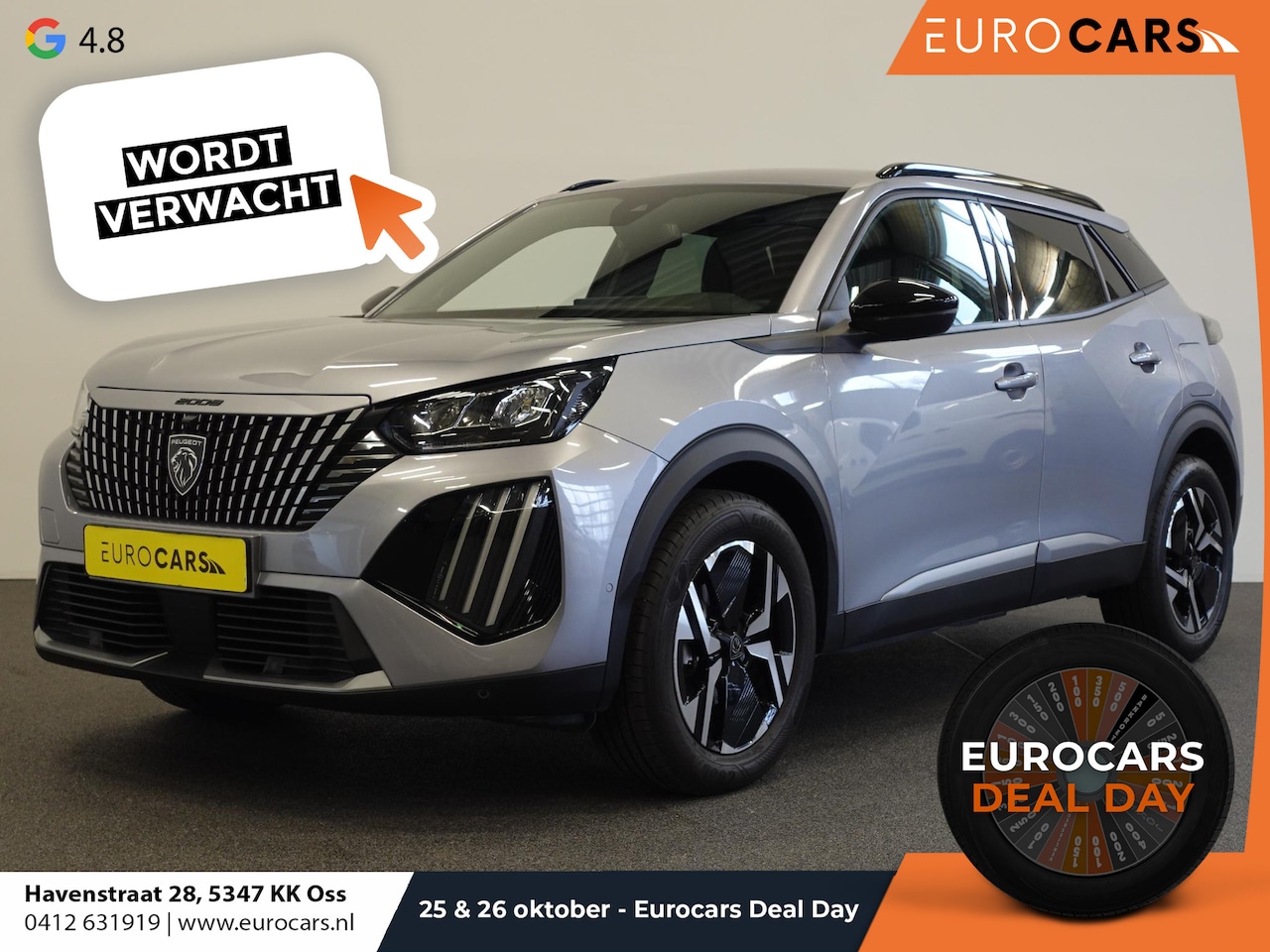 Peugeot 2008 - 1.2 PureTech 130pk Automaat Allure | Navigatie | Apple Carplay/Android | Auto 360 camera | - AutoWereld.nl