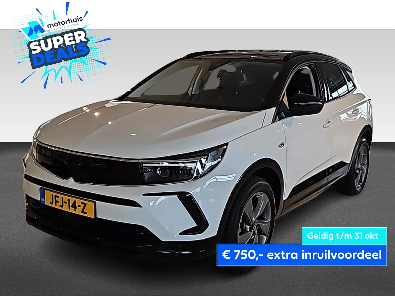 Opel Grandland - 1.2 Turbo 130pk Automaat GS Line - AutoWereld.nl