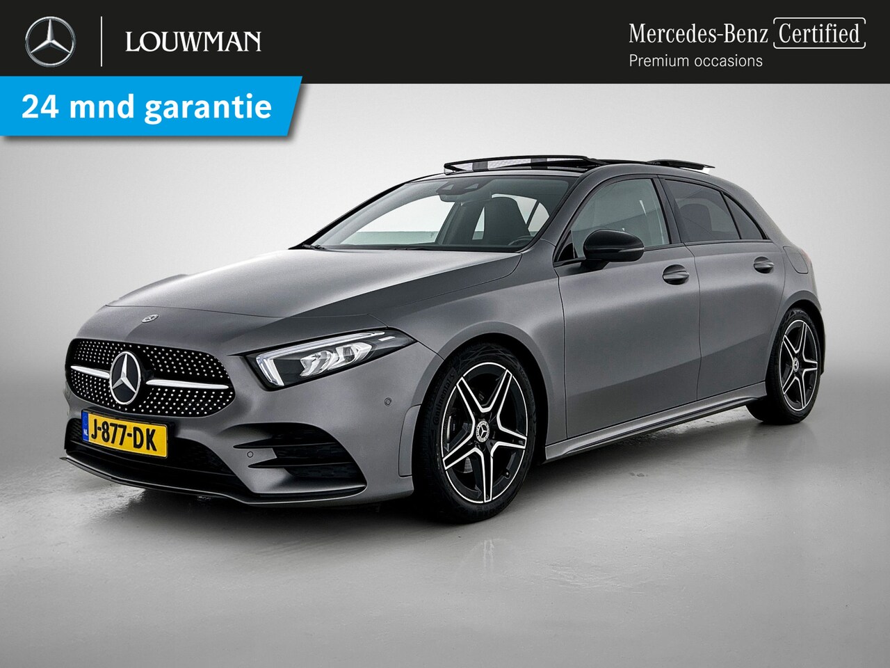 Mercedes-Benz A-klasse - 160 AMG-line Handgeschakeld | Night Pakket | Panoramaschuifdak | Sfeerverlichting | Stoelv - AutoWereld.nl