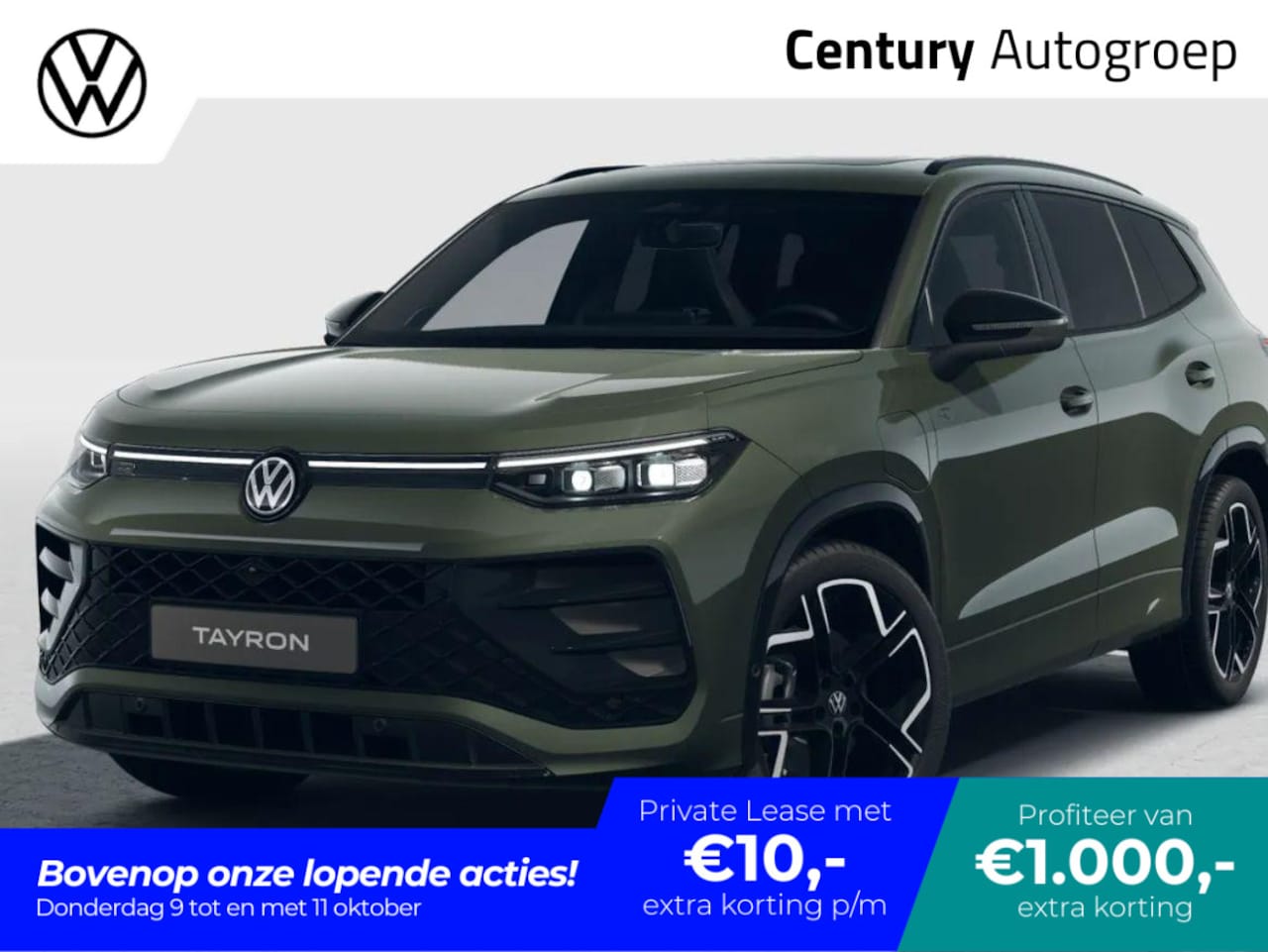 Volkswagen Tayron - R-Line Edition 1.5 eHybrid 150 kW / 204 PK SUV 6 v - AutoWereld.nl