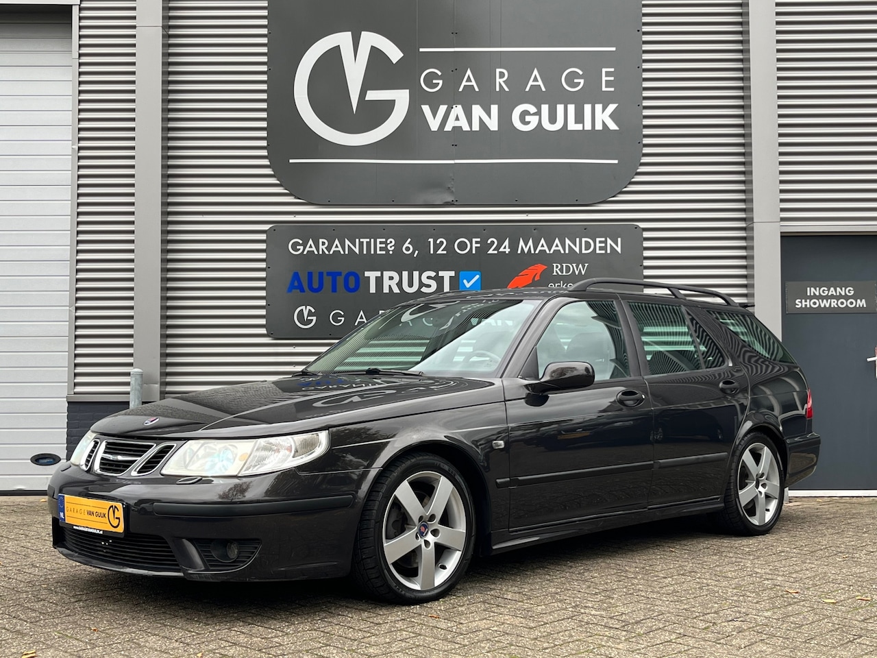 Saab 9-5 Estate - 2.3 Turbo Aero 250PK Trekhaak,Navi,Clima,Cruise,Isofix,StoelVerwV+A,ElektrRamenV+A,ElektrS - AutoWereld.nl