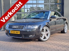 Audi A4 Cabriolet - 3.0 V6 Exclusive | Automaat | Leder | Clima | Stoelverwarming | Cruise | LMV |