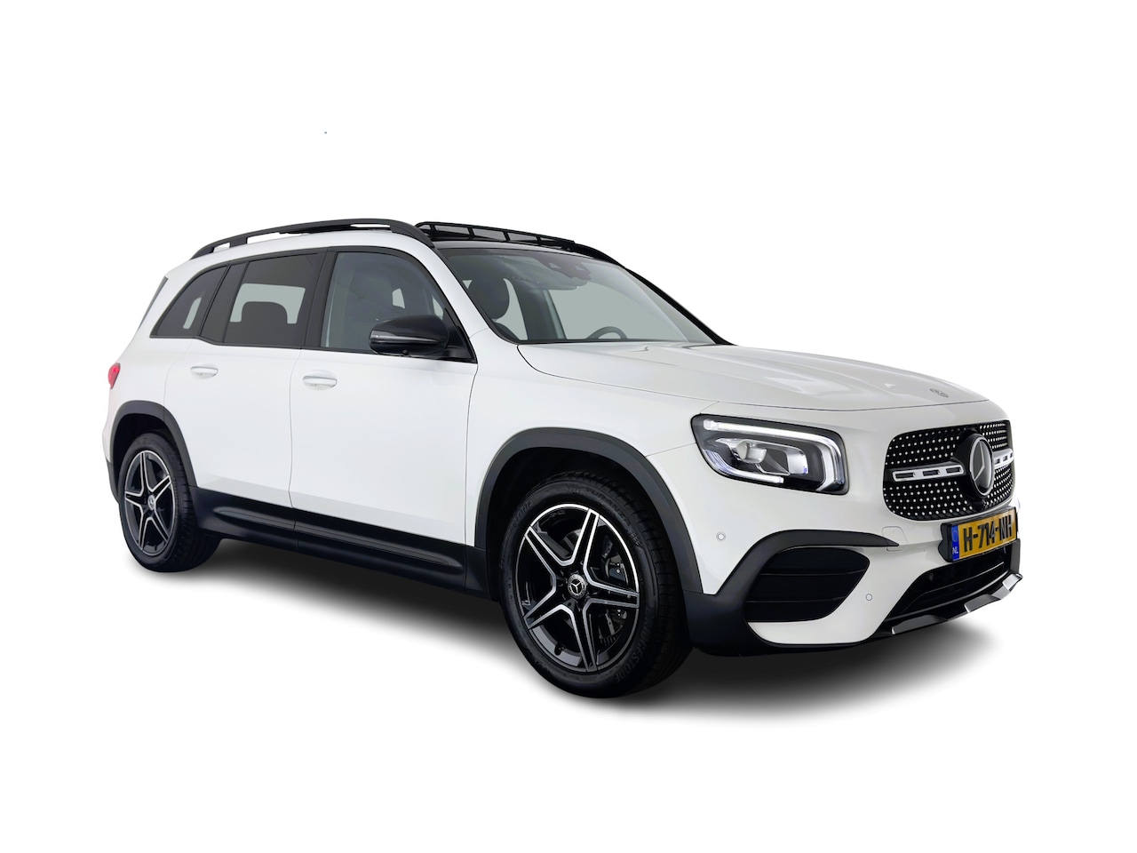 Mercedes-Benz GLB - 250 4MATIC Premium Aut. *PANO | LEATHER-MICROFIBRE | FULL-LED | BURMESTER-SOUND | TOP-VIEW - AutoWereld.nl