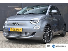 Fiat 500e - La Prima 42 kWh 3 Fase | Vol-Leder | Panoramadak | Stoelverwarming | Adaptive Cruise | Ach