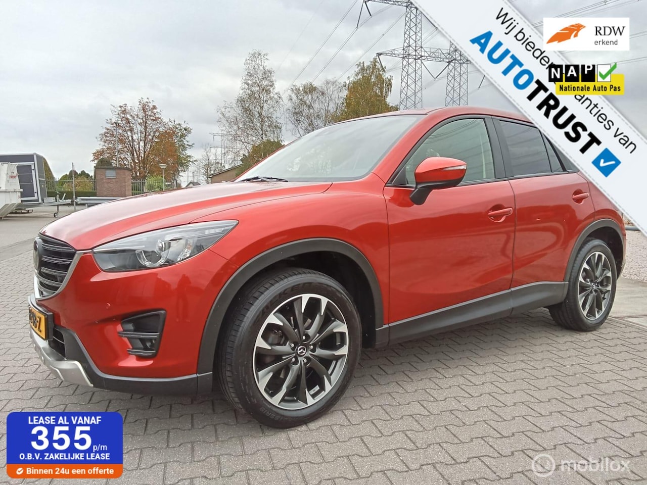 Mazda CX-5 - 2.5 SkyActiv-G 192 GT-M 4WD/automaat/Leder/Trekhaak - AutoWereld.nl