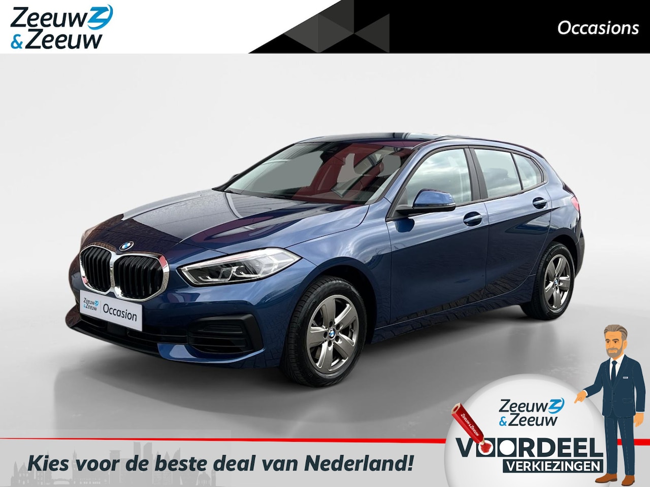 BMW 1-serie - Introductie Editie | Apple Carplay | Navi | Parkeersensoren achter | Climate | Virtual Coc - AutoWereld.nl