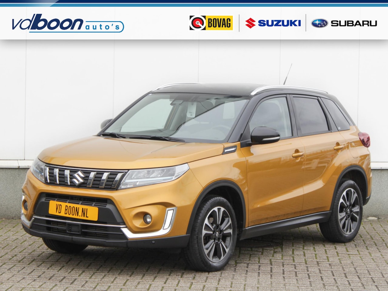 Suzuki Vitara - 1.4 Boosterjet Style Smart Hybrid AllGrip | Navi | Camera | Leder | Adap. Cruise | Lm-Velg - AutoWereld.nl