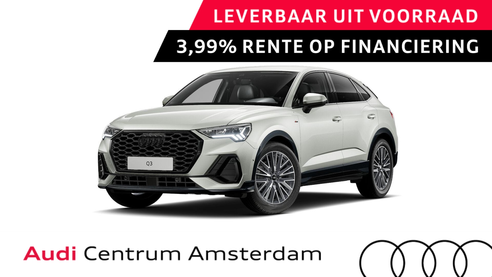 Audi Q3 - 35 TFSI S Edition Competition | Zakelijke financiering 3,99% | Adaptive cruise control | S - AutoWereld.nl