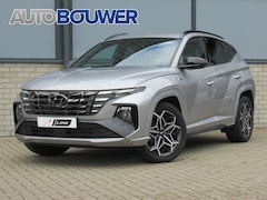 Hyundai Tucson - 1.6 T-GDI 230 PK HEV N Line 1e eigen | dealer onderh | full options | 1650 KG tr.gewicht