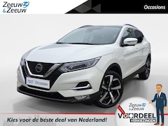 Nissan Qashqai - 1.2 Tekna 1e Eigenaar | Panoramadak | Trekhaak | Elektr. verstelbare Stoelen | 360 Camera