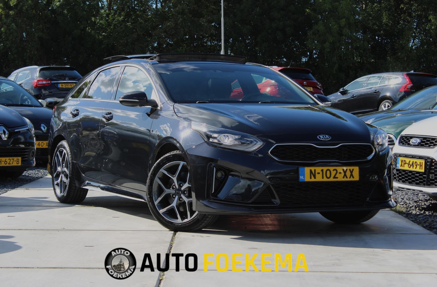 Kia Pro cee'd - 1.4 T-GDI GT-Line Pano dak Leder 100% onderhouden - AutoWereld.nl
