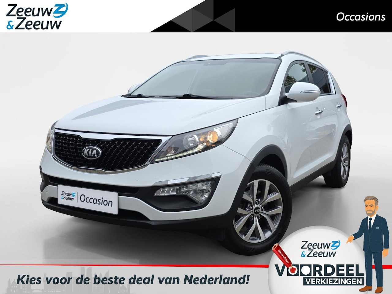 Kia Sportage - 1.6 GDI BusinessLine | Navigatie | Achteruitrijcamera | Climate Control | Cruise Control | - AutoWereld.nl