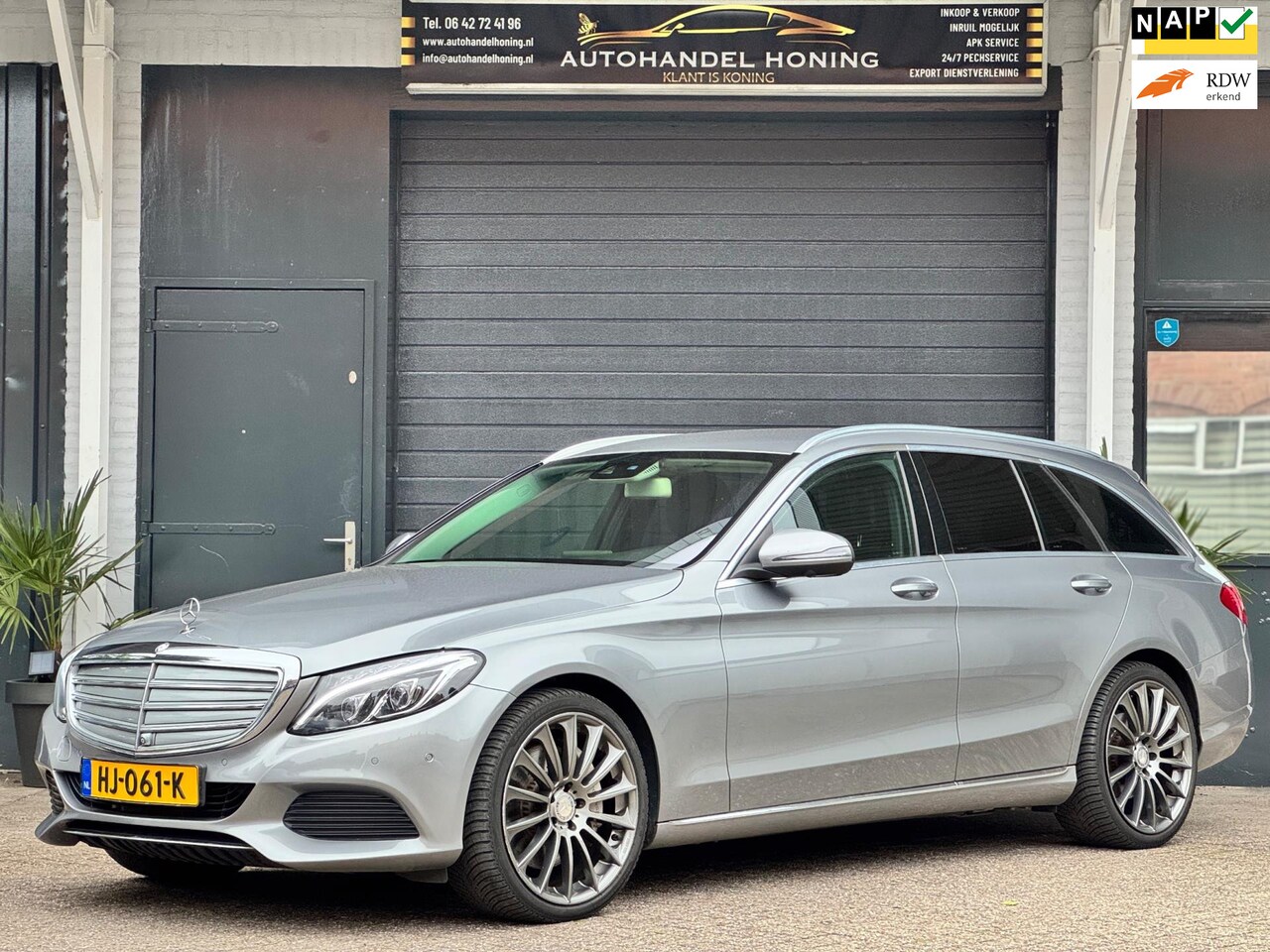Mercedes-Benz C-klasse Estate - 350 e Lease Edition|AUT|LUCHTV|NAVI|360•|TREKHAAK| - AutoWereld.nl