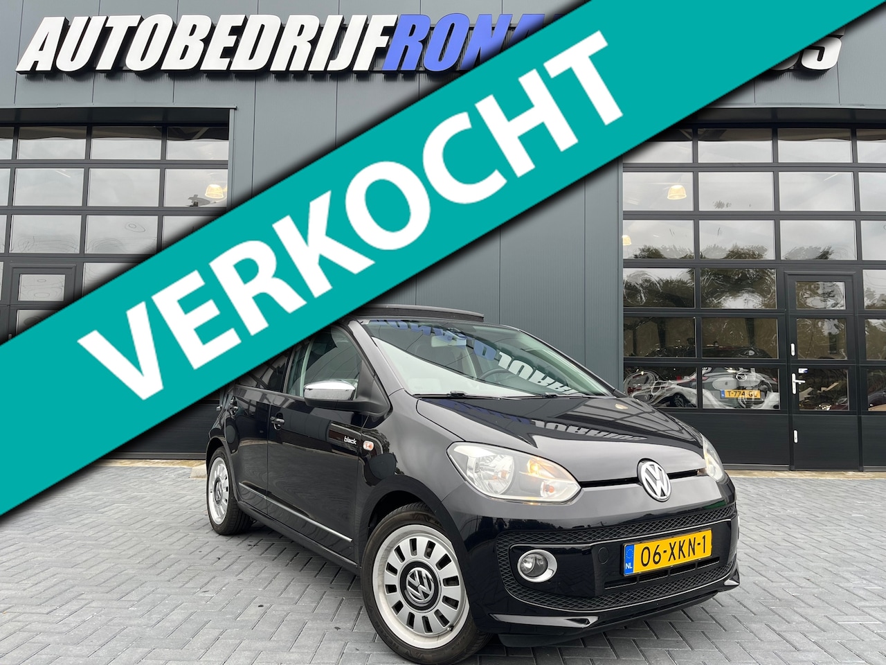 Volkswagen Up! - 1.0 high up! NL.Auto/Panoramadak/Navigatie/Half-Leder/15Inch/Privacy Glass/5Deurs - AutoWereld.nl