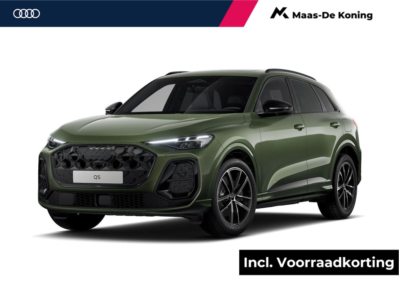 Audi Q5 - 2.0 TFSI e-hybrid quattro S edition 299 PK · 20" LM Velgen · Tech pro · Adaptieve luchtver - AutoWereld.nl