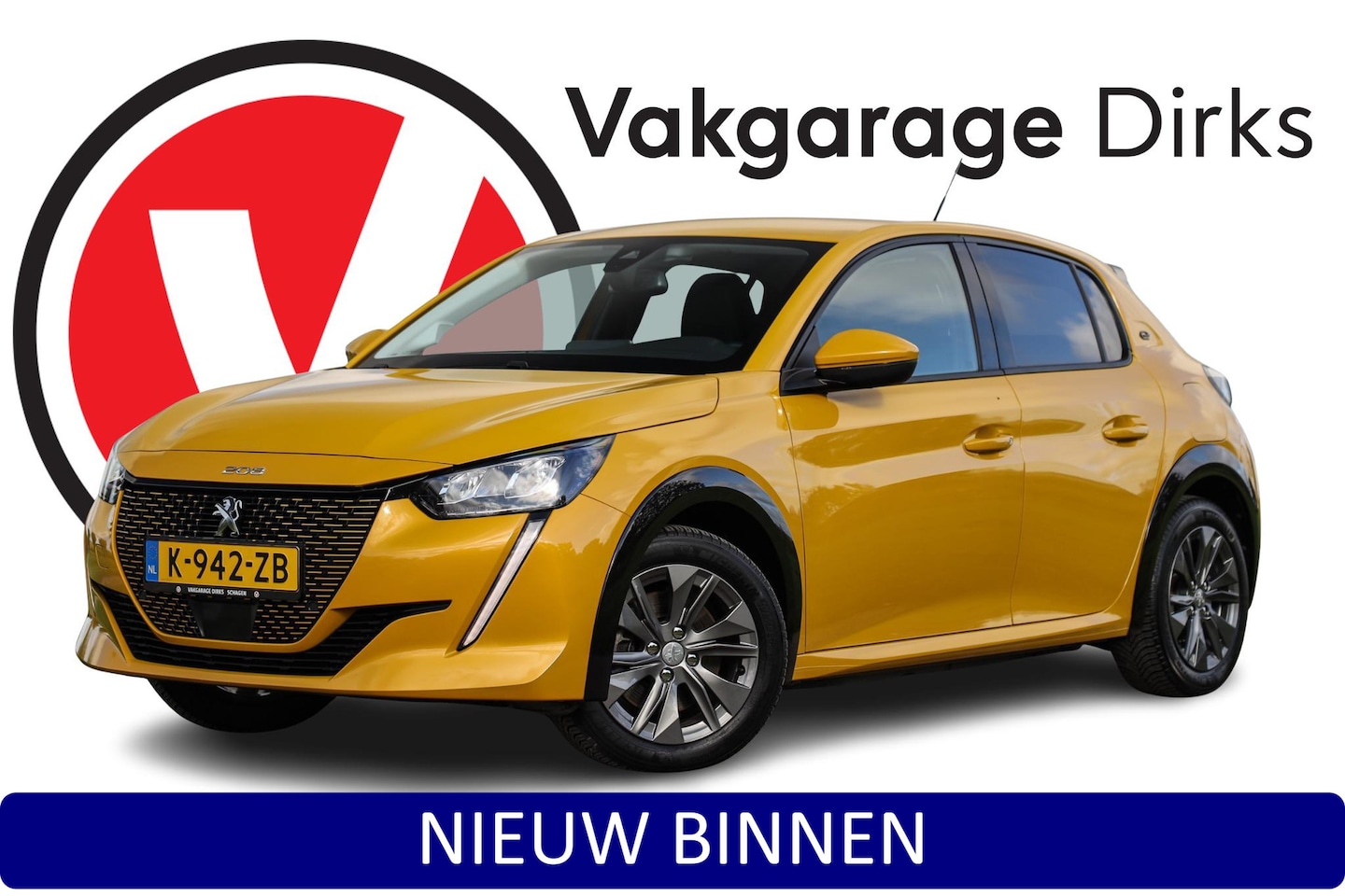 Peugeot e-208 - EV Allure 50 kWh ✅ 3-Fase ✅ Carplay ✅ Camera - AutoWereld.nl