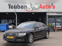 Audi A8 - 4.2 FSI quattro Pro Line+ (NL auto), Schuif- kanteldak, Lederen interieur, Cruise control,
