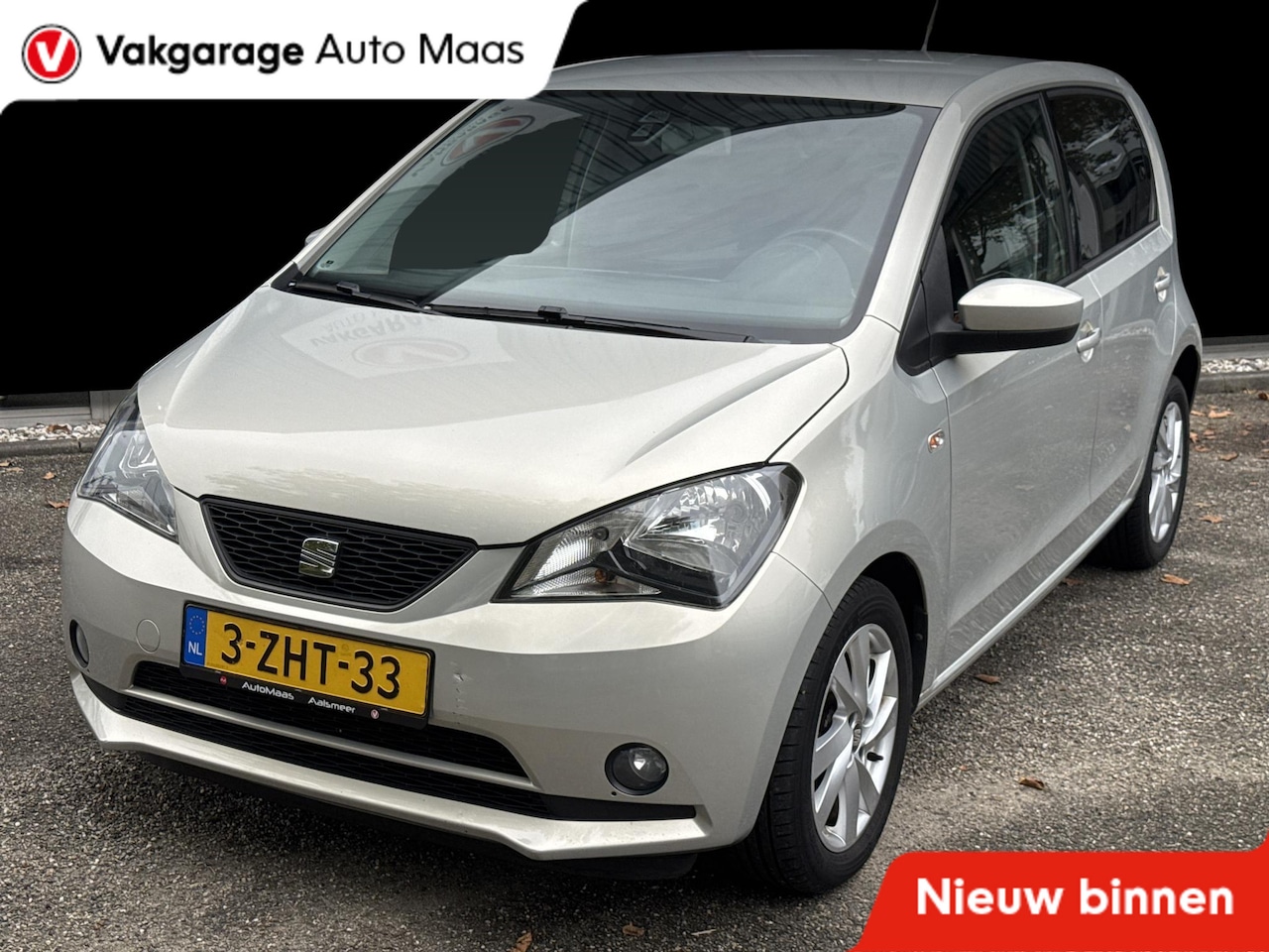 SEAT Mii - 1.0 Sport Dynamic /Stoelverwarming/ Trekhaak/ Airco - AutoWereld.nl