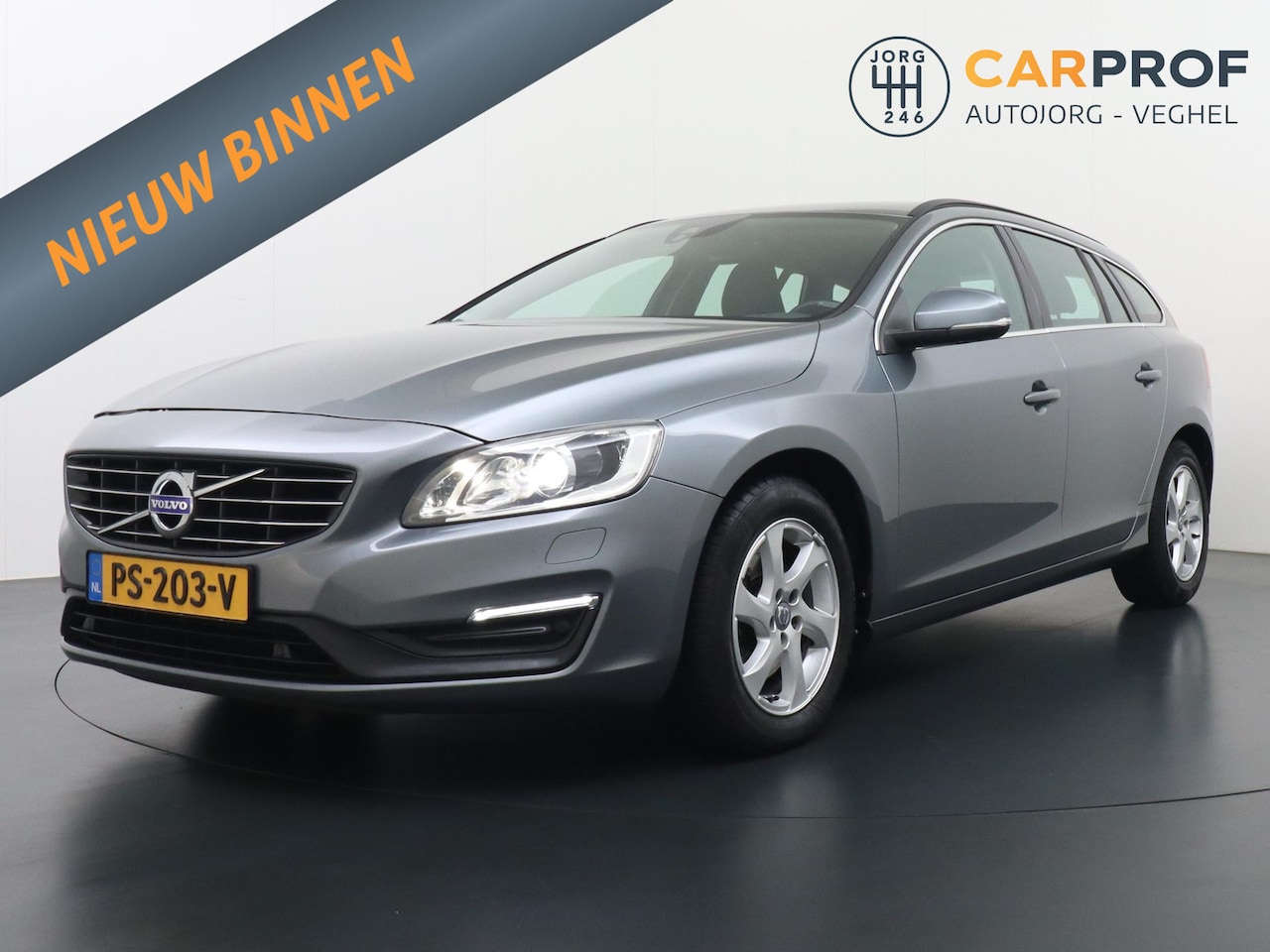 Volvo V60 - 1.5 T3 Summum Automaat Navigatie Stoelverwarming - AutoWereld.nl
