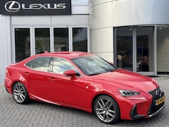 Lexus IS - 300h Hybrid F-Sport Line NL-AUTO TREKHAAK QUAD-LED AD-CRUISE PARK-SENS EL-STOELEN STOELVER