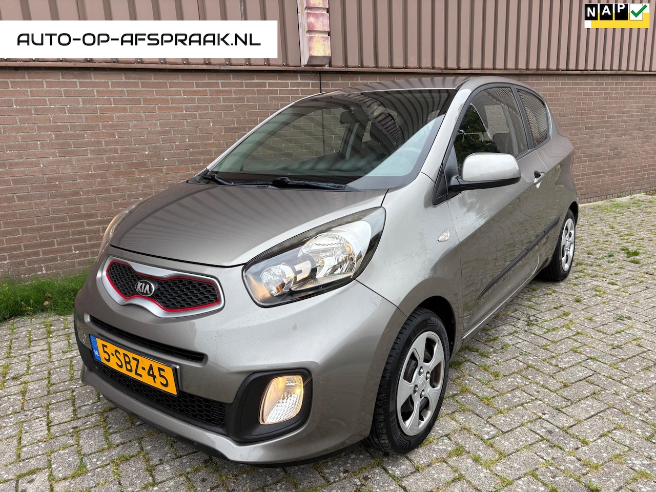 Kia Picanto - 1.0 CVVT ISG Comfort Pack Airco APK NAP Dealer onderhouden - AutoWereld.nl