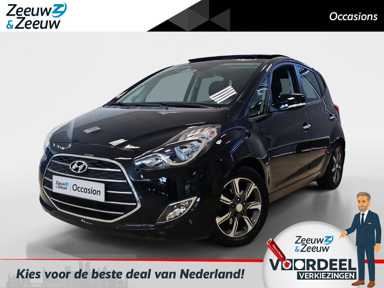 Hyundai ix20 - 1.6I PREMIUM | 1e EIGENAAR | NL-AUTO | PANORAMADAK | DEALERONDERHOUDEN | - AutoWereld.nl