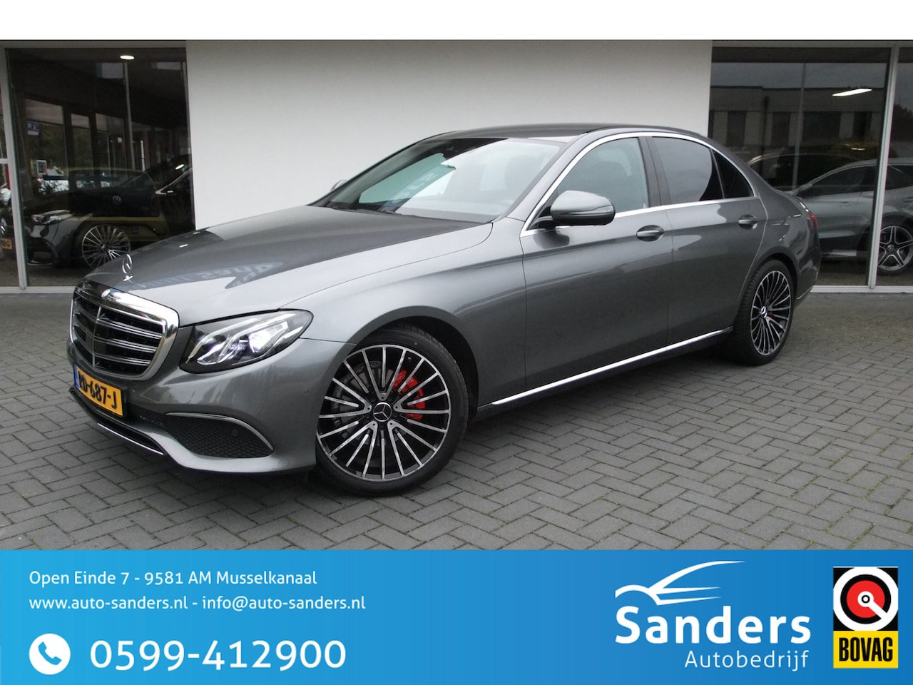 Mercedes-Benz E-klasse - 220 d Ambition / Camera / Dodehoek/ Distronic / Widescreen/ Stoelverwarming - AutoWereld.nl