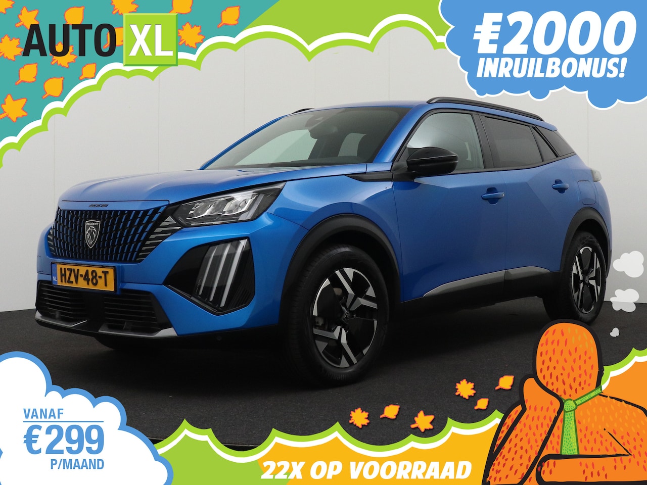 Peugeot 2008 - 1.2T 131 PK Aut. Allure Camera Half-Leder Climate Carplay Navi - AutoWereld.nl