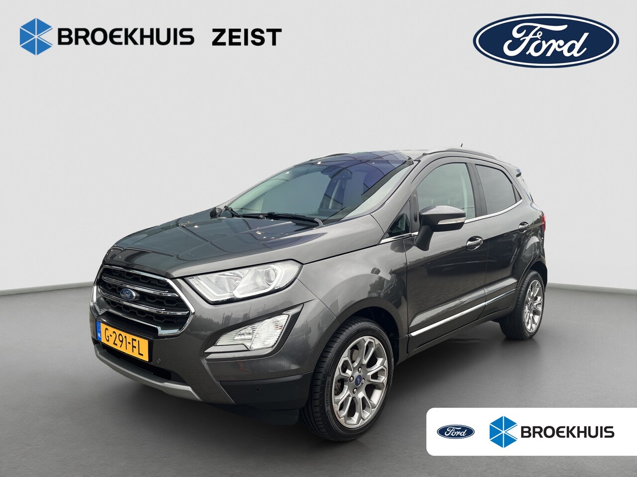 Ford EcoSport - 1.0 EcoBoost Titanium | Parkeercamera | B&O Audio incl DAB | Winter-pack | Dodehoek detect - AutoWereld.nl