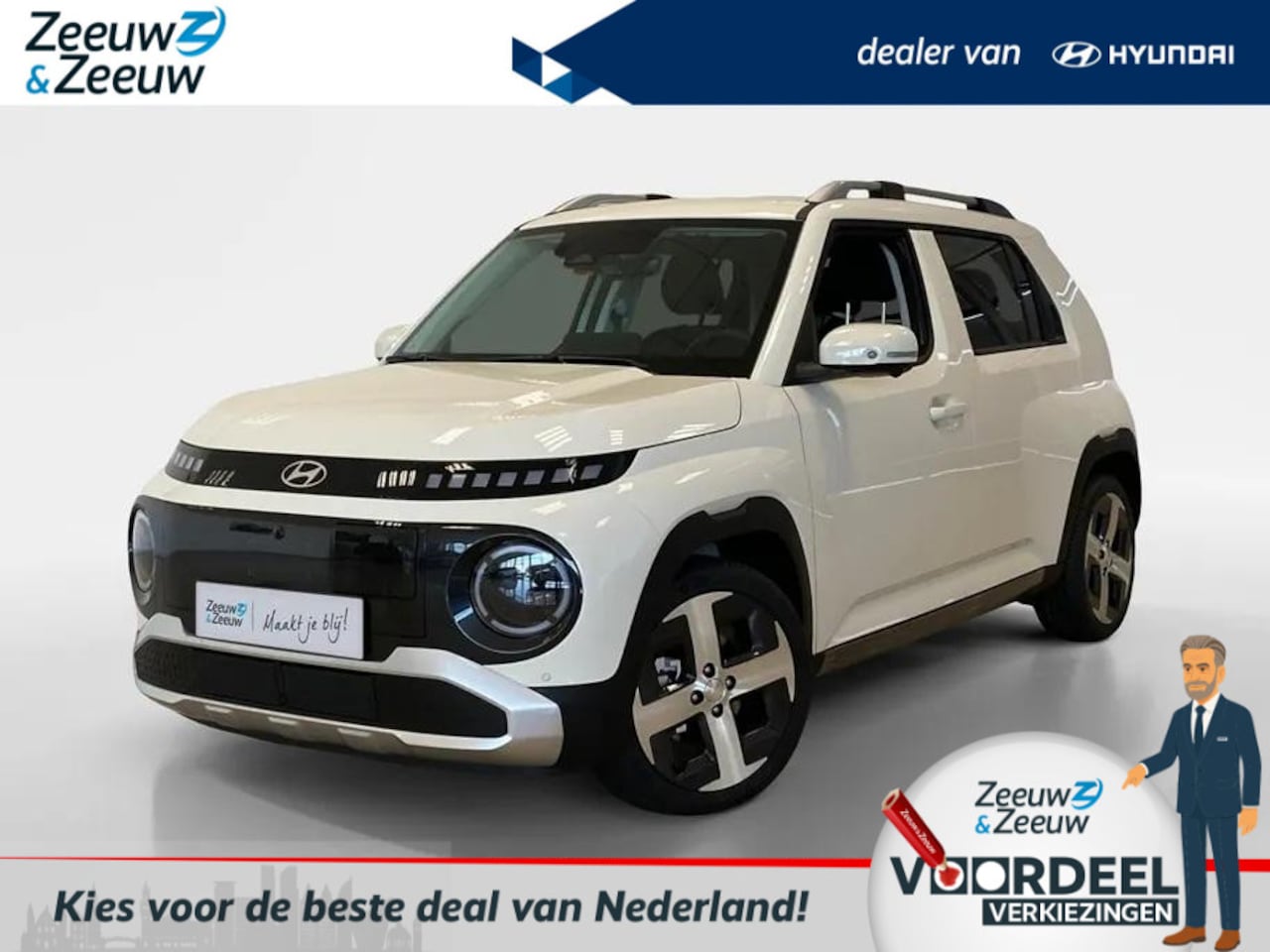 Hyundai Inster - Evolve 49 kWh RIJKLAAR NU 26.500,-| PRIVATE LEASE V.A 339,- | OP=OP! - AutoWereld.nl