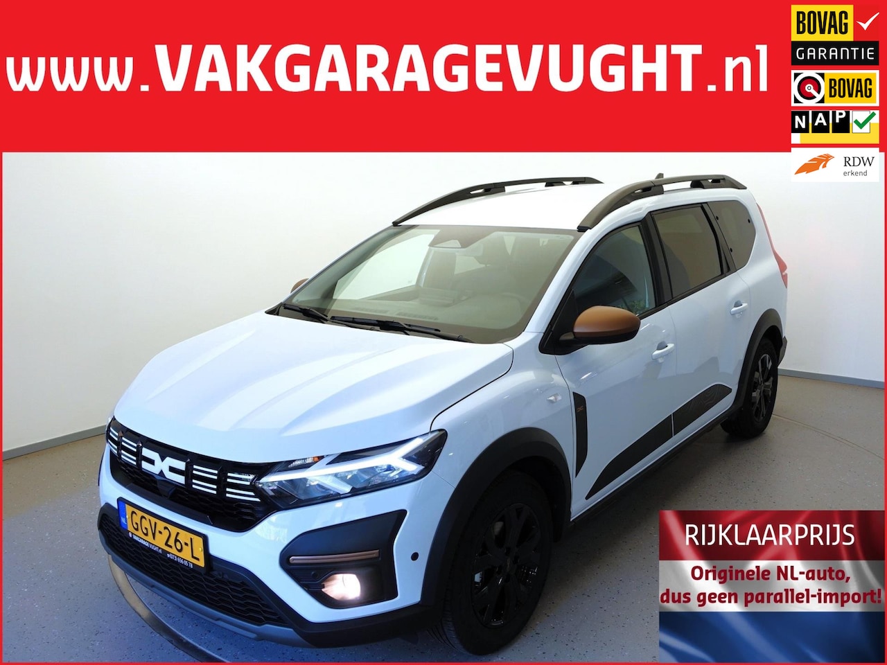 Dacia Jogger - HYBRID 1.6i-16V 142pk Extreme+ 7p. 6dkm! AUTOMAAT - AutoWereld.nl