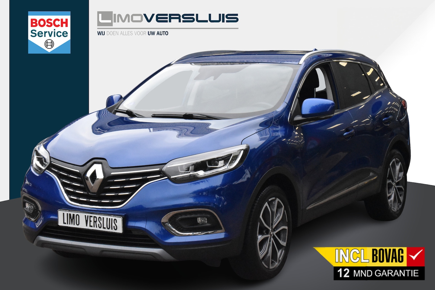 Renault Kadjar - 1.3 TCe Intens Automaat | Navigatie | Half-Leder | Keyless | Trekhaak | 12 mnd BOVAG garan - AutoWereld.nl