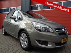 Opel Meriva - 1.4 Turbo Blitz 120PK Clima Navi Cruise Leer LMV Trekhaak NL-Auto Hoge-Instap