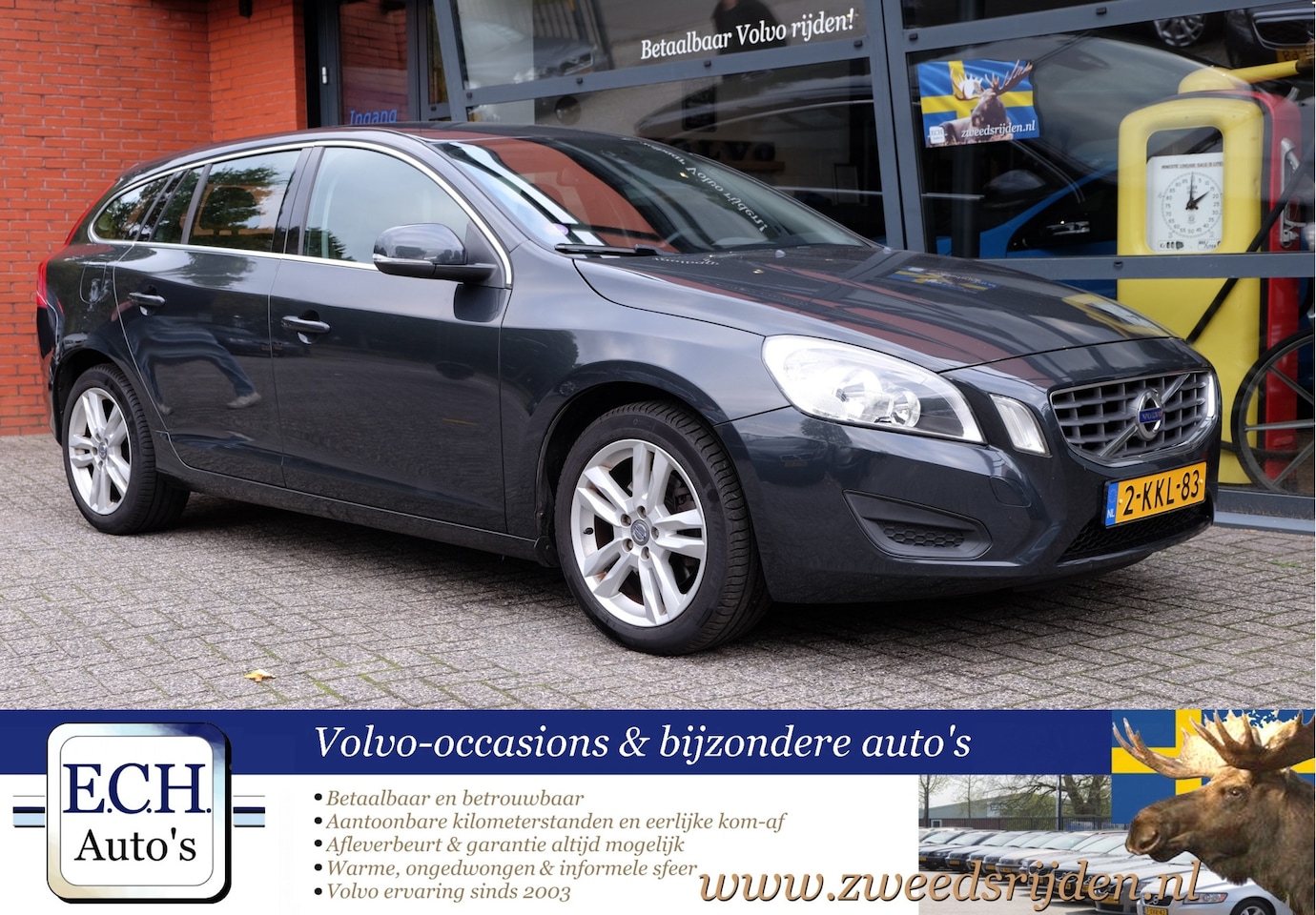 Volvo V60 - T3 150 pk Momentum, Navi, Trekhaak, 17 inch - AutoWereld.nl