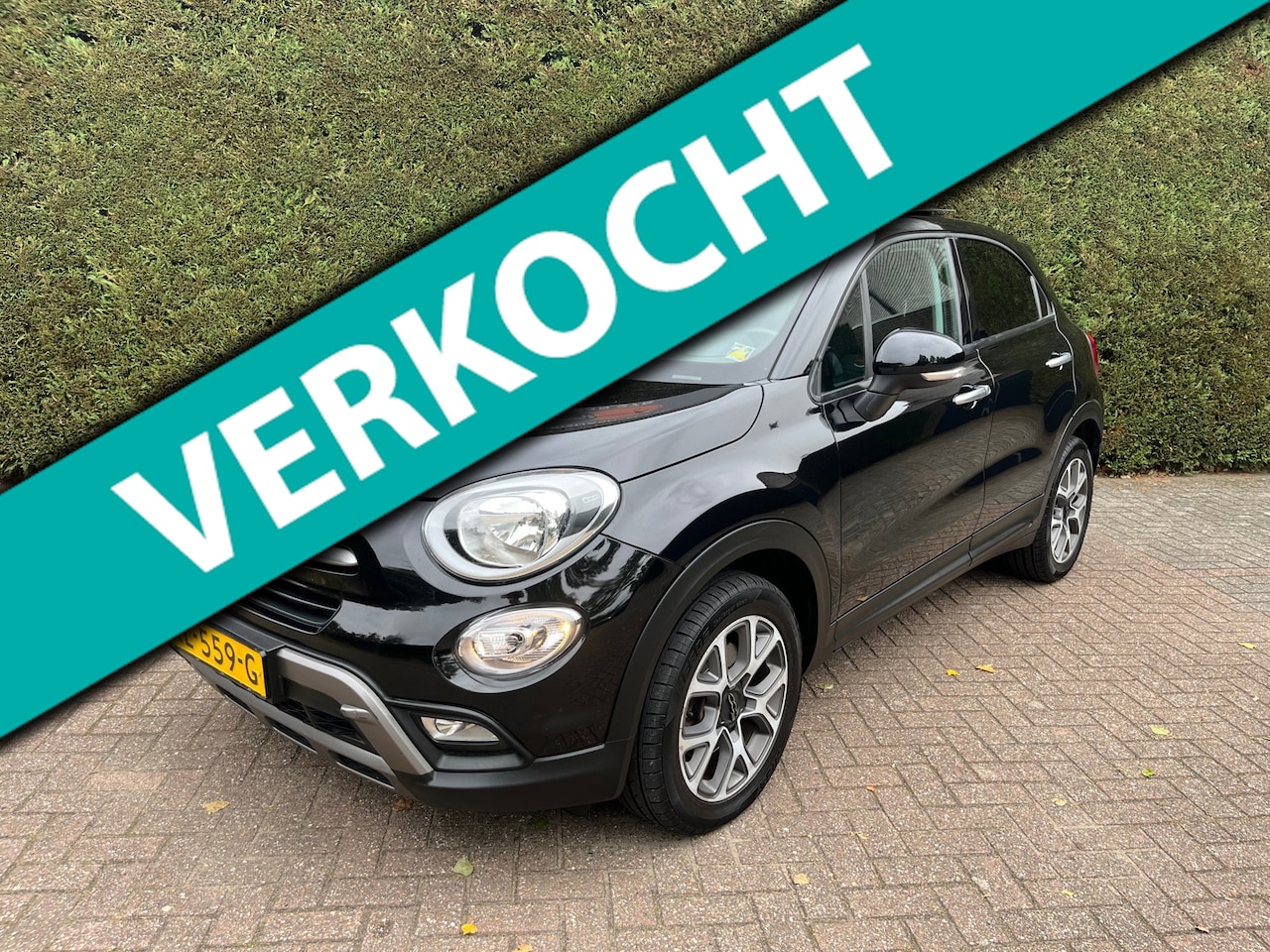 Fiat 500 X Cross - 1.4 Turbo MultiAir Cross 1.4 Turbo MultiAir Cross, Key-less, Pano, PDC, Cruise, Navi - AutoWereld.nl