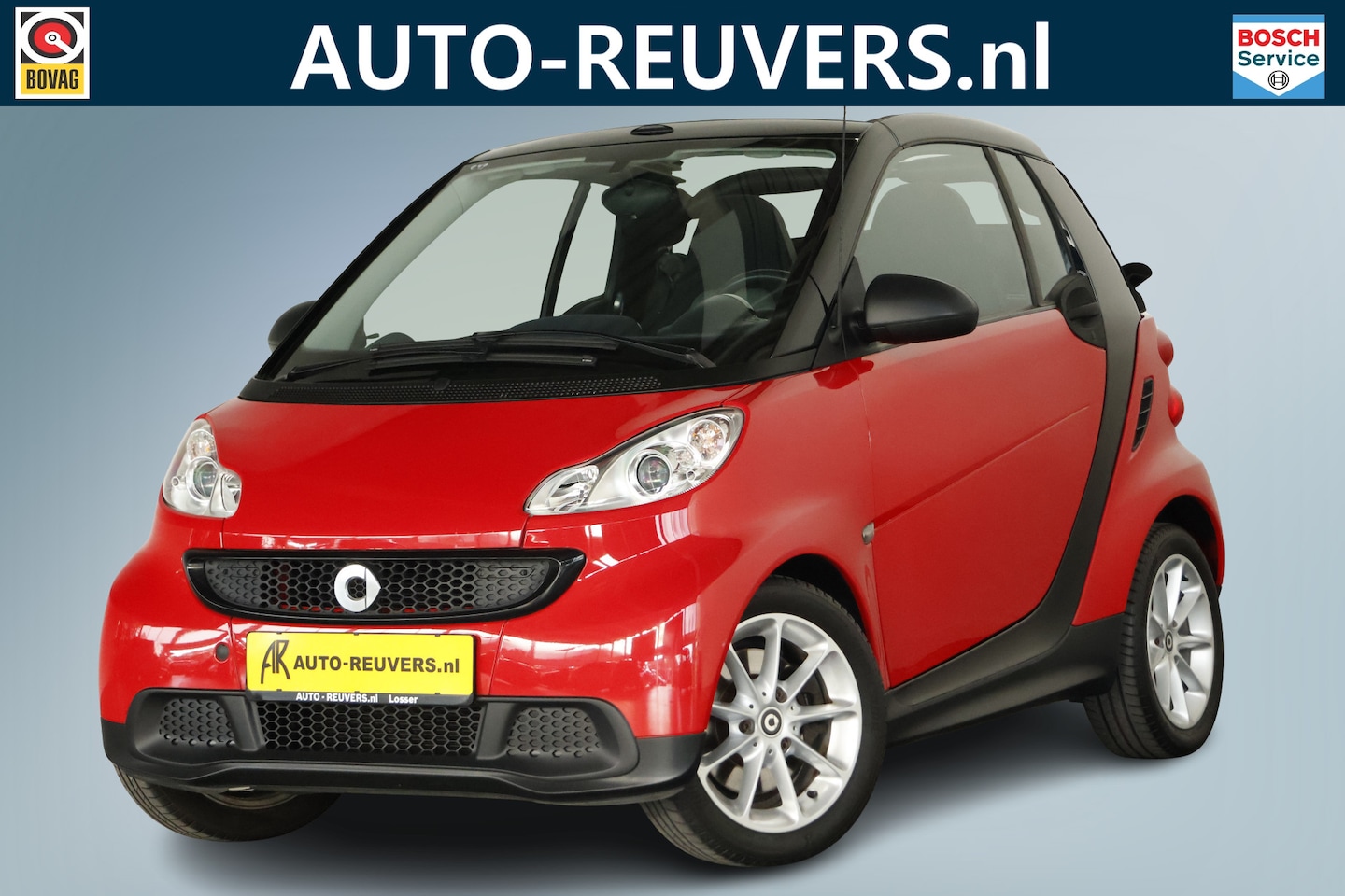 Smart Fortwo cabrio - 1.0 mhd Passion / Airco / Opendak / Stoelverwarming - AutoWereld.nl
