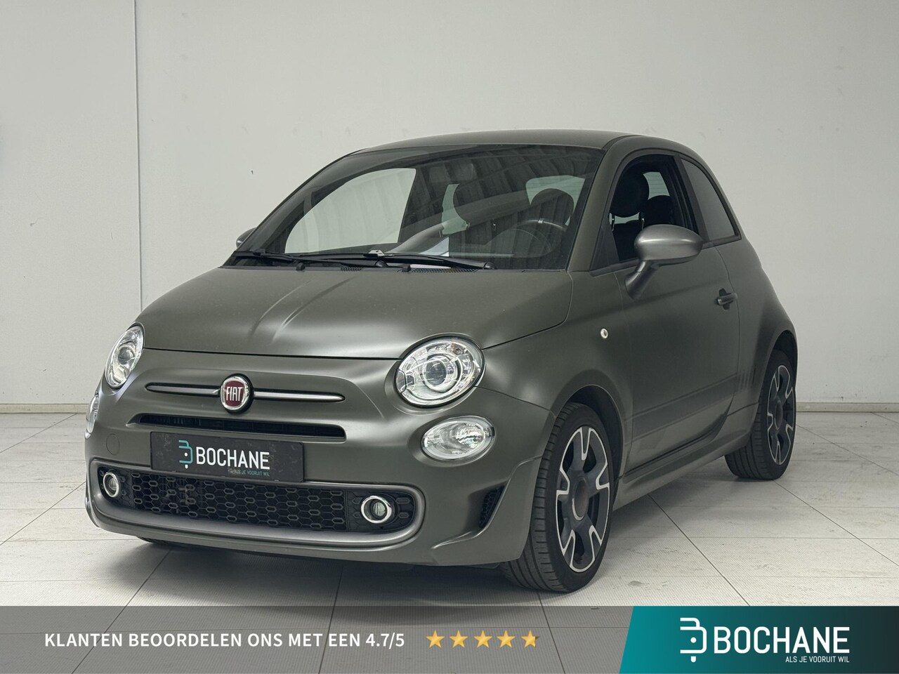 Fiat 500 - 0.9 TwinAir Turbo Sport | Navigatie | Parkeersensoren | Cruise control | - AutoWereld.nl