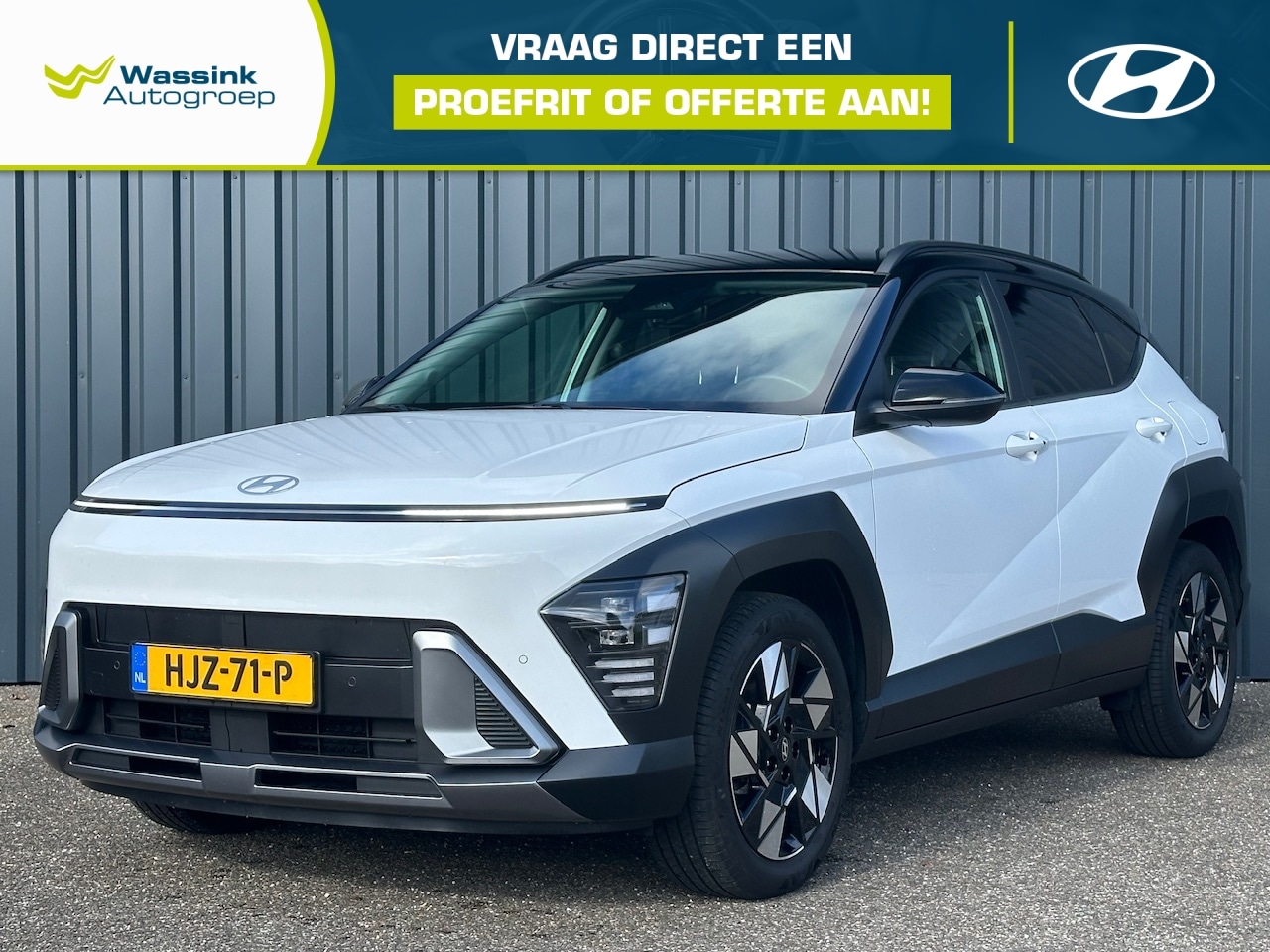 Hyundai Kona - 1.6 GDI HEV 141pk DCT Comfort Smart I Elektrische Achterklep I Stoel/Stuurverwarming I Cam - AutoWereld.nl