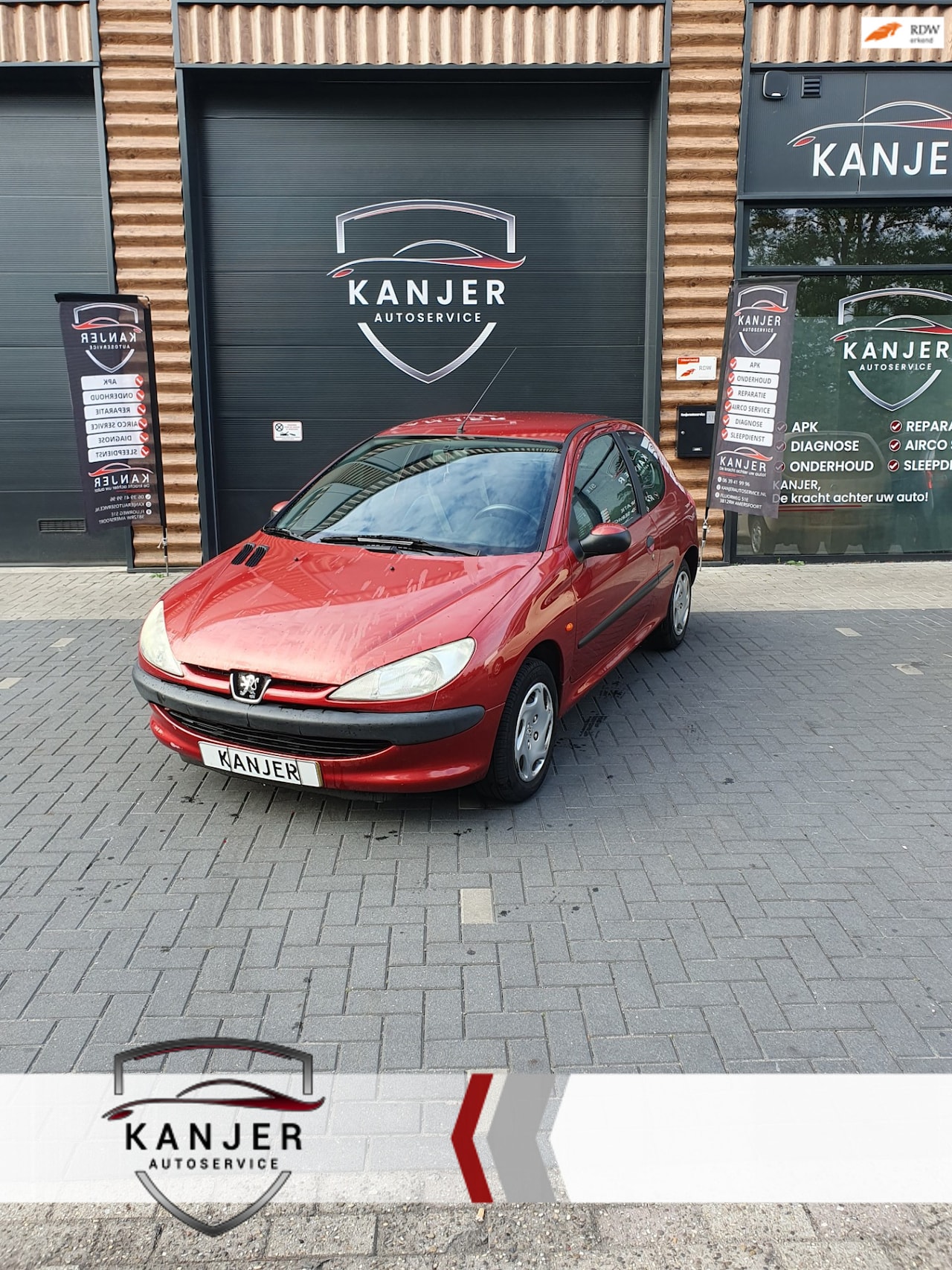 Peugeot 206 - 1.4 XT NIEUWE APK 116DKM LAGE KM - AutoWereld.nl