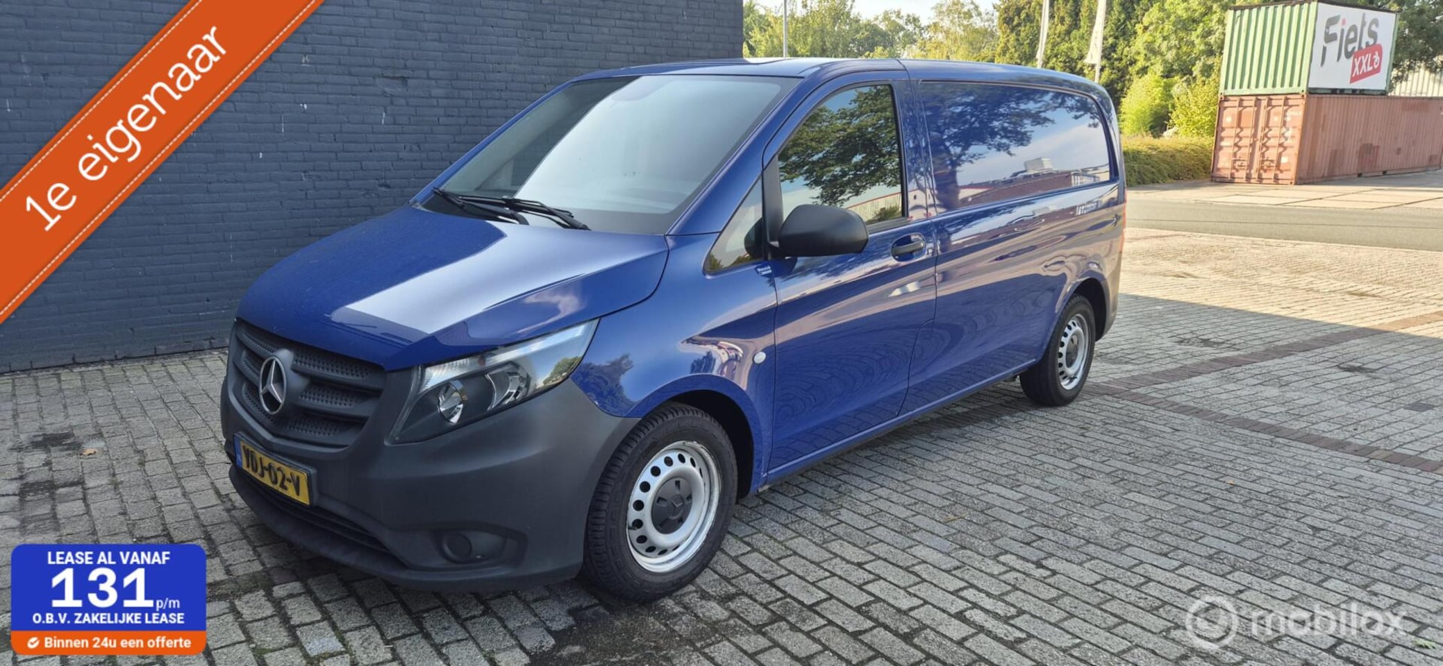 Mercedes-Benz Vito - Bestel 1.6 CDI LANG /AIRCO/ 1ste Eig / EURO 6 - AutoWereld.nl