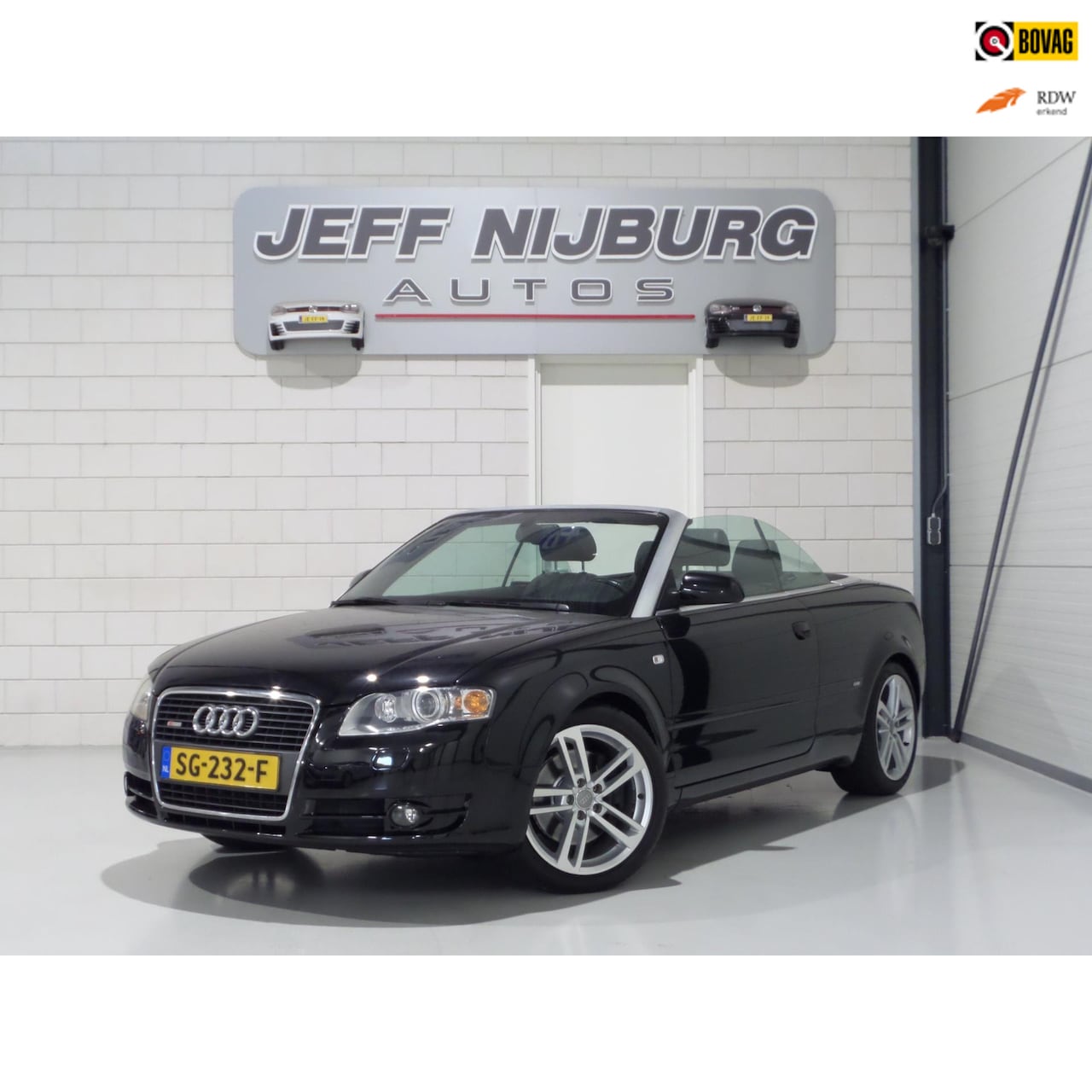 Audi A4 Cabriolet - 2.0 TFSI S-Line "Automaat" Leer Xenon Stoelverwarming Bose Cruise-control Youngtimer in un - AutoWereld.nl