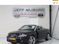 Audi A4 Cabriolet - 2.0 TFSI S-Line "Automaat" Leer Xenon Stoelverwarming Bose Cruise-control Youngtimer in un
