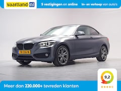 BMW 2-serie Coupé - 218I High Executive Aut. [ Leer cruise Navigatie]