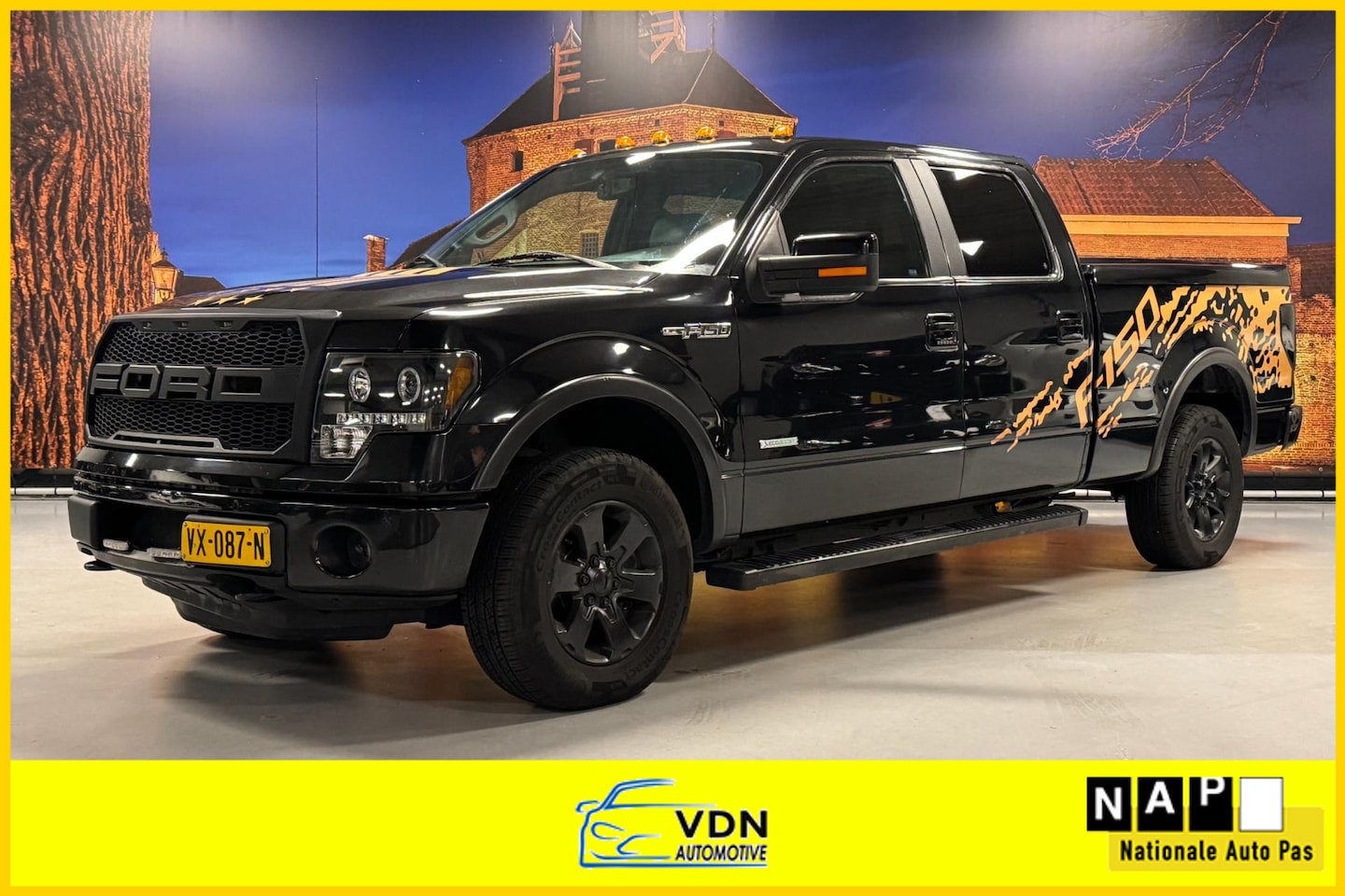 Ford F150 - F-150 FX4 3.5 V6 Ecoboost 4X4 DC LPG Leer Camera Marge - AutoWereld.nl