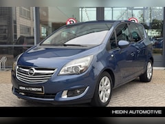 Opel Meriva - 1.4 Turbo Cosmo Airco | Navigatie | Parkeersensoren achter | Lederen bekleding | LM velgen