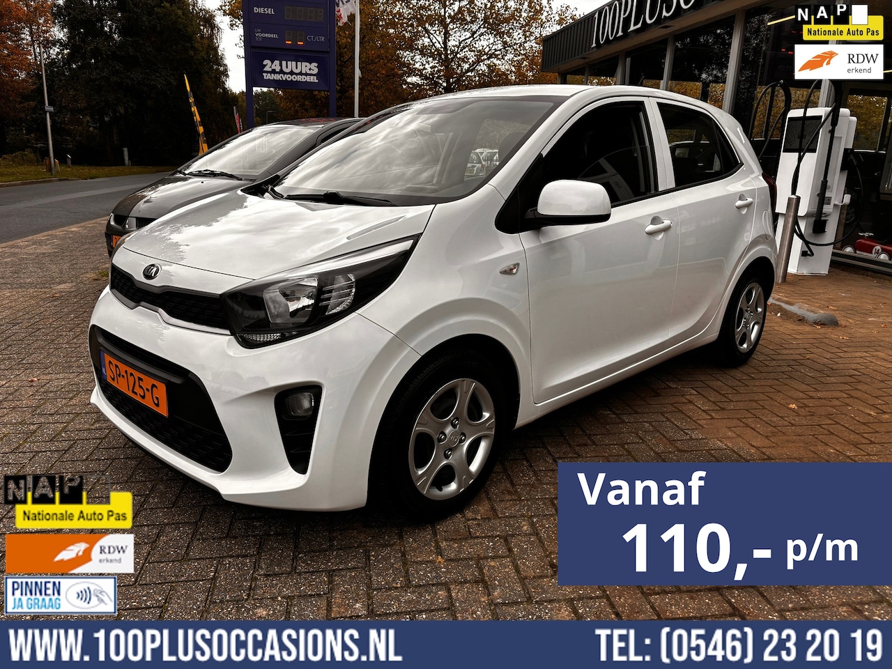 Kia Picanto - 1.0 CVVT EconomyPlusLine |Nw APK|Grote beurt|90.xxx km| - AutoWereld.nl