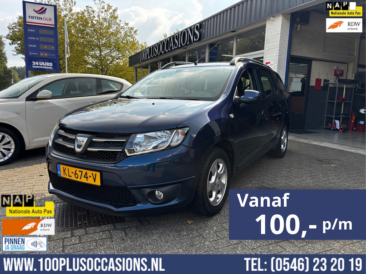 Dacia Logan MCV - 0.9 TCe S&S Lauréate. Nieuwe APK, grote beurt, lage km.stand NAP - AutoWereld.nl